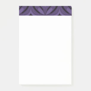 Vintage-Inspired Abstract Geometric Design Post-it Notes