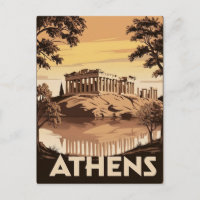 Vintage-Inspired Athens – Iconic Parthenon