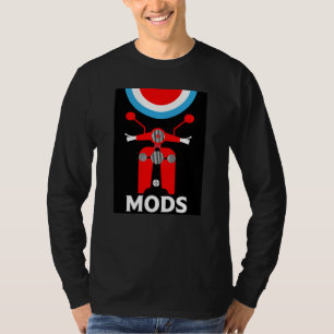 Vintage Inspired British Mods And Rockers T-Shirt