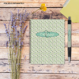 Vintage Inspired Elegant Floral Notebook