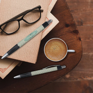 Vintage Inspired Elegant Floral Personalised Pen