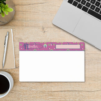 Vintage Inspired Elegant Pink Floral Post-it Notes
