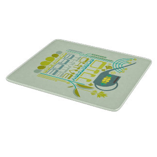 Vintage inspired, kitchen garden, herb, cutting board