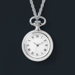 Vintage Inspired Luxury Watch with Roman Numerals<br><div class="desc">Vintage-Inspired Silver Luxury Watch with Roman Numerals
Perfect for those who appreciate classic design and refined style,  making it a symbol of understated luxury and timeless craftsmanship</div>
