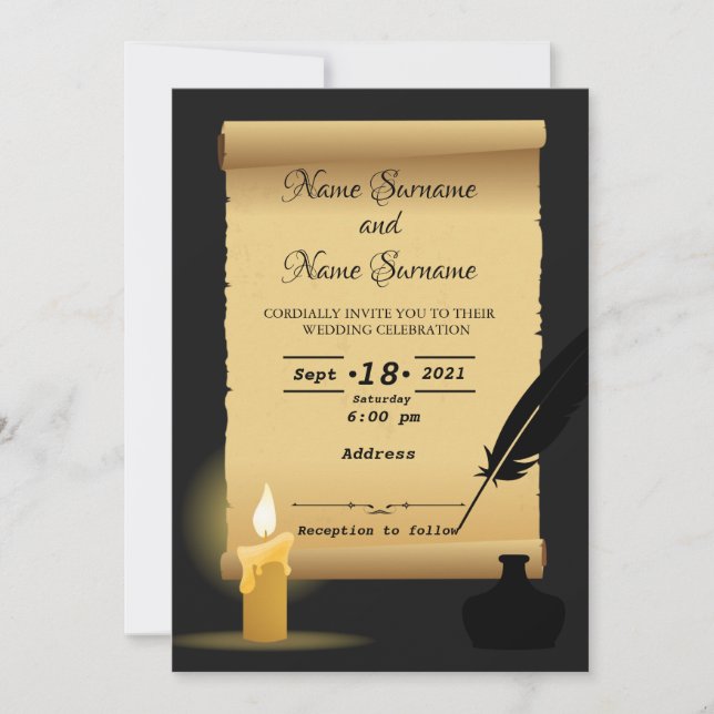 "vintage" invitation (Front)