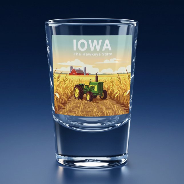 Vintage Iowa Shot Glass (Creator Uploaded)