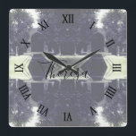 Vintage Iran Isfahan mosque Square Wall Clock<br><div class="desc">Vintage Iran Isfahan mosque</div>