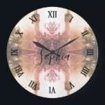 Vintage Iran Isfahan royal mosque Large Clock<br><div class="desc">Vintage Iran Isfahan royal mosque</div>