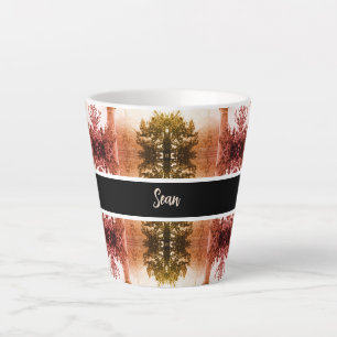 Vintage Iran Isfahan royal mosque Latte Mug