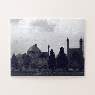 Vintage Iran Isfahan shah mosque Jigsaw Puzzle
