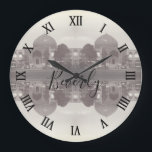 Vintage Iran Isfahan shah mosque Large Clock<br><div class="desc">Vintage Iran Isfahan shah mosque</div>