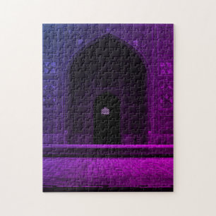 Vintage Iran Isfahan west iwan Imam Mosque Jigsaw Puzzle