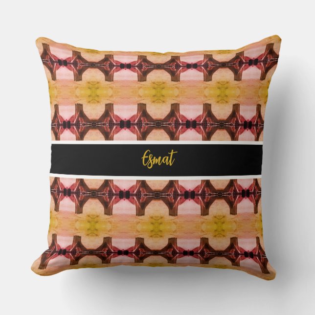 Vintage Iran Tehran Azadi Square  Cushion (Front)