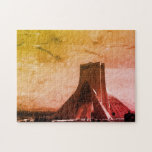 Vintage Iran tehran Azadi Square Jigsaw Puzzle<br><div class="desc">Vintage Iran tehran Azadi Square</div>