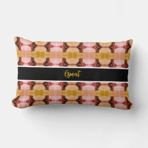 Vintage Iran Tehran Azadi Square Lumbar Cushion