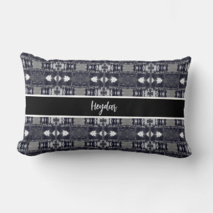 Vintage Iran Tehran city street and people Lumbar Cushion