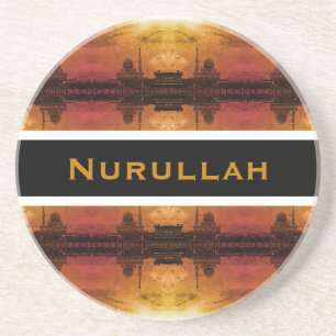 Vintage Iraq Baghdad Buniya Mosque 1970 Coaster