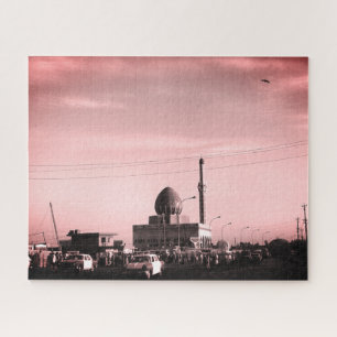 Vintage Iraq Baghdad Buniya Mosque Jigsaw Puzzle