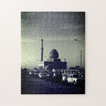 Vintage Iraq Baghdad Buniya Mosque Jigsaw Puzzle<br><div class="desc">Vintage Iraq Baghdad Buniya Mosque</div>