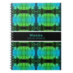 Vintage Iraq Baghdad Gas station at mosque 1970 Notebook