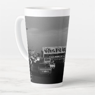 Vintage Iraq Baghdad tahrir square 1970 Coaster Latte Mug
