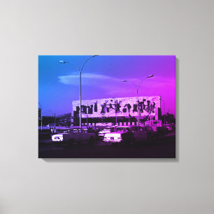 Vintage Iraq Baghdad tahrir square Canvas Print