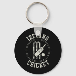 Vintage Ireland Cricket Logo  Key Ring
