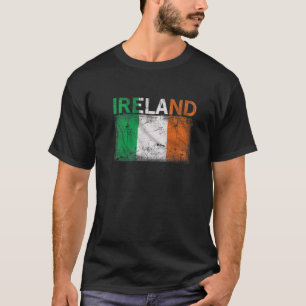 Vintage Ireland Irish Flag Pride Gifts T-Shirt
