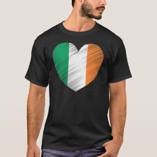 Vintage Ireland Irish Flag Pride Support Irish T-Shirt