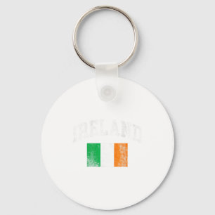 Vintage Ireland Irish Flag St Patrick's Day  Key Ring
