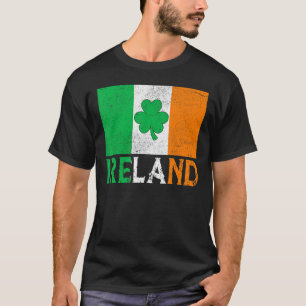 Vintage Ireland Irish Shamrock Green St. Patrick's T-Shirt