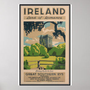 Vintage Ireland - Poster