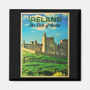 Vintage Ireland Rock Of Cashel Magnet