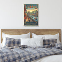 Vintage Ireland Travel Poster