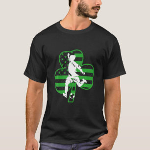 Vintage Irish American Flag St Patricks Day Soccer T-Shirt
