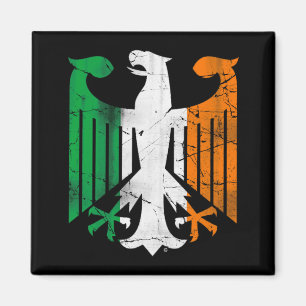Vintage Irish German Heritage St Patricks Day T Sh Magnet