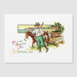 Vintage Irish Lad St. Patrick's Day Greeting