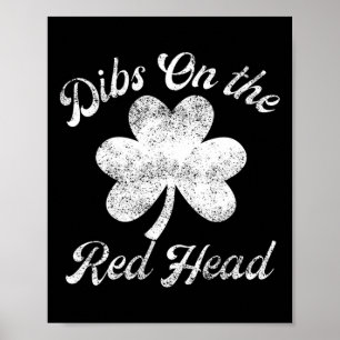Vintage Irish St Patricks Shamrock My Dips On The Poster