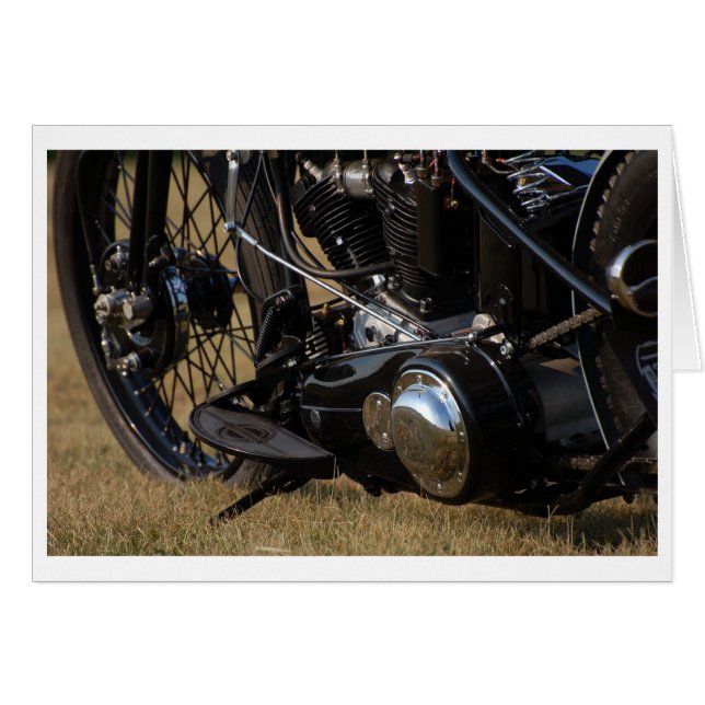 Vintage Iron Card (Front Horizontal)