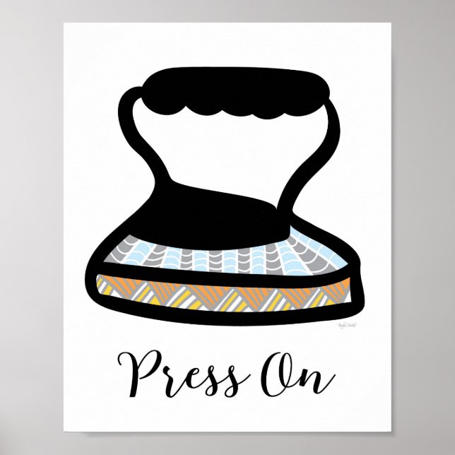 Vintage Iron Laundry Room Wall Art (Front)