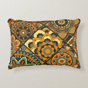 Vintage Islamic motifs, decorative seamless. Cushion