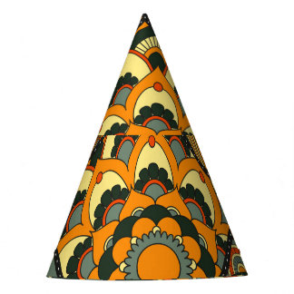 Vintage Islamic motifs, decorative seamless. Party Hat