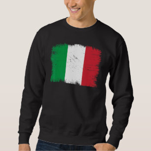 Vintage Italy Flag Italian Independence Day Sweatshirt
