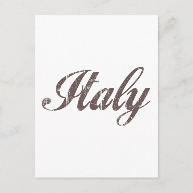 Vintage Italy Postcard (Front)