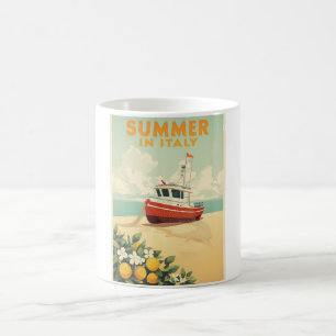 Vintage Italy Travel Coffee Mug