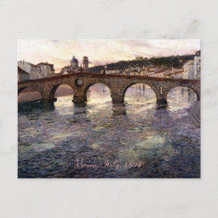 Vintage Italy (Verona, Circa 1894) Postcard