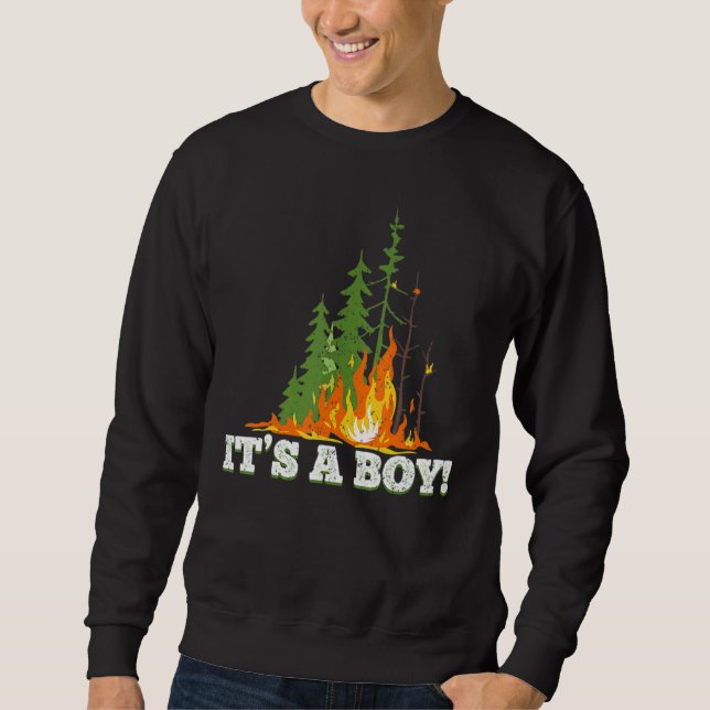 Vintage It's A Boy Sweatshirt (Front)