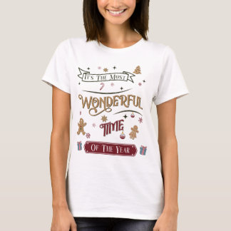 Vintage It's The Most Wonderful Time T-Shirt