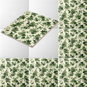 Vintage Ivy pattern Tile