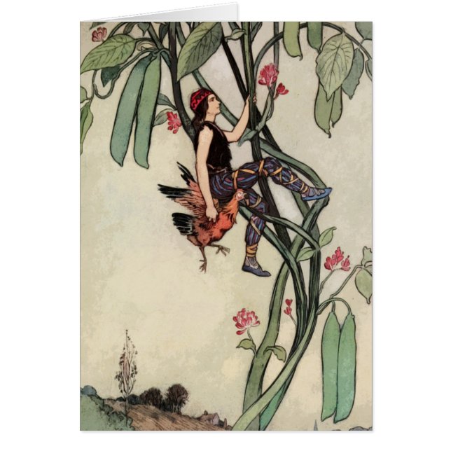 Vintage Jack and the Beanstalk Fairy Tale (Front)